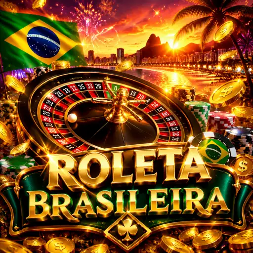 Mesa de roleta brasileira com crupiê ao vivo